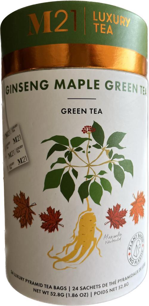 Ginseng Maple Green Tea